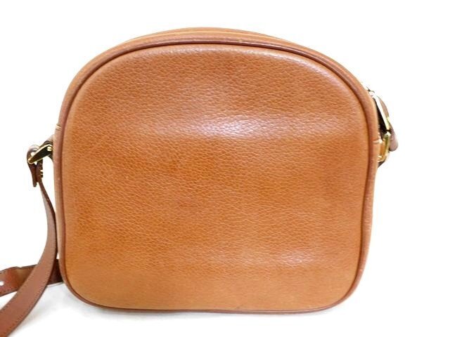 Burberry Leather Bag S Nova Check Crossbody Shoulder Brown